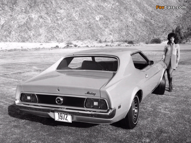 Mustang Coupe 1972 pictures (640 x 480)