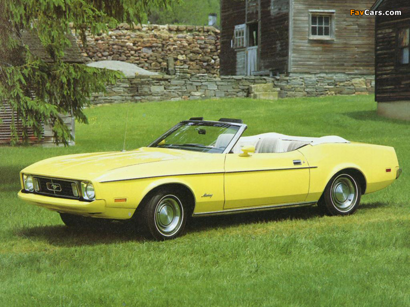 Mustang Convertible 1973 photos (800 x 600)