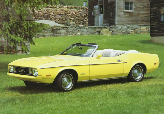 Mustang Convertible 1973 photos