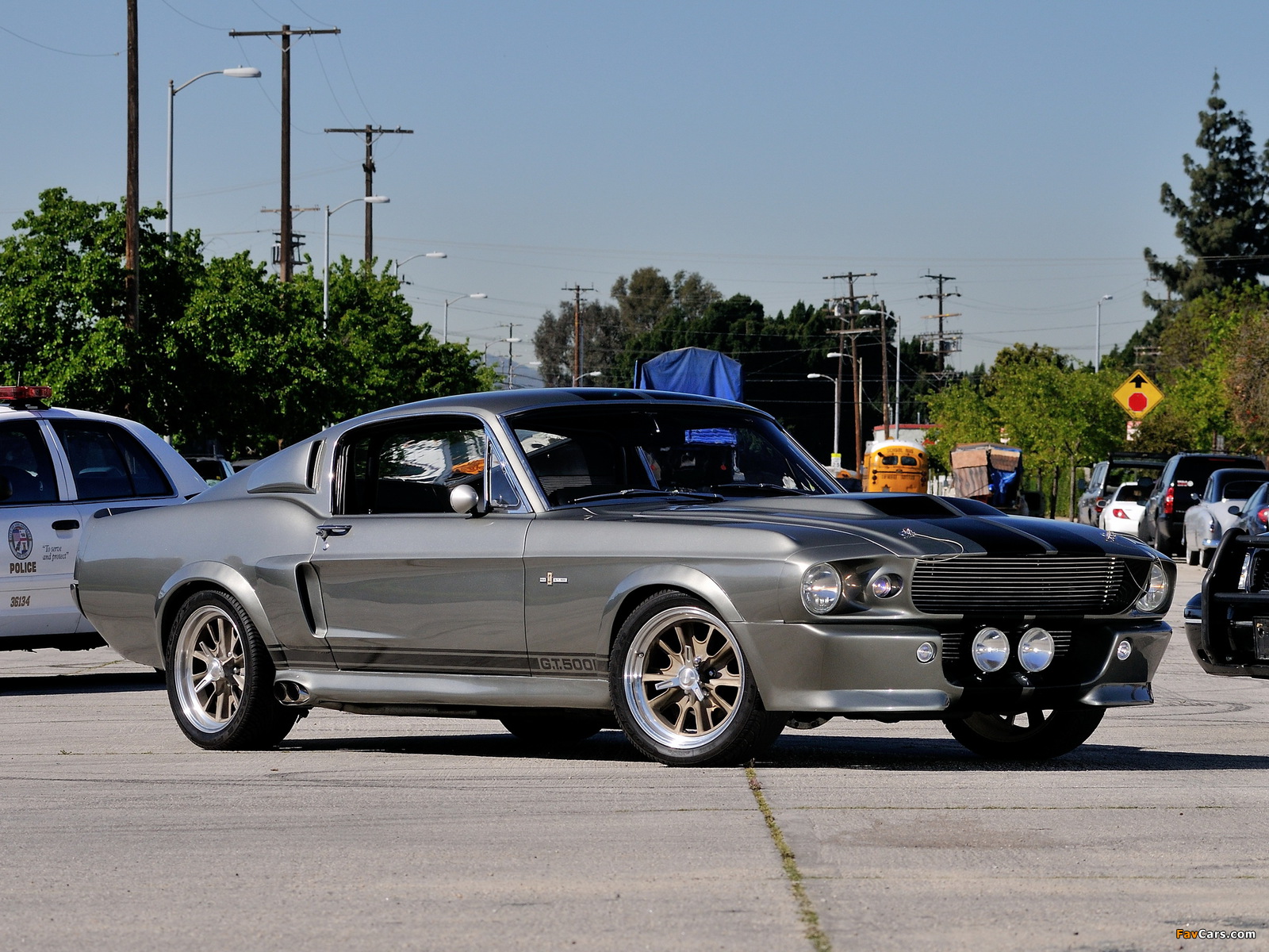 Mustang GT500 Eleanor 2000–09 wallpapers (1600 x 1200)