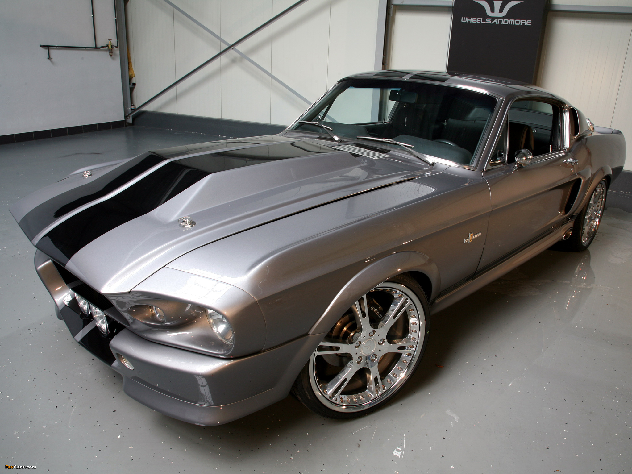 Wheelsandmore Mustang GT500 Eleanor 2009 wallpapers (2048 x 1536)