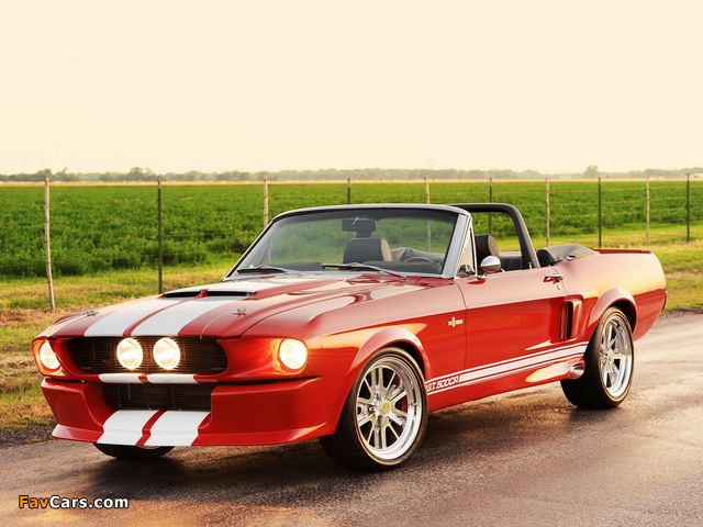 Classic Recreations Shelby GT500CR Convertible 2012 photos (640 x 480)