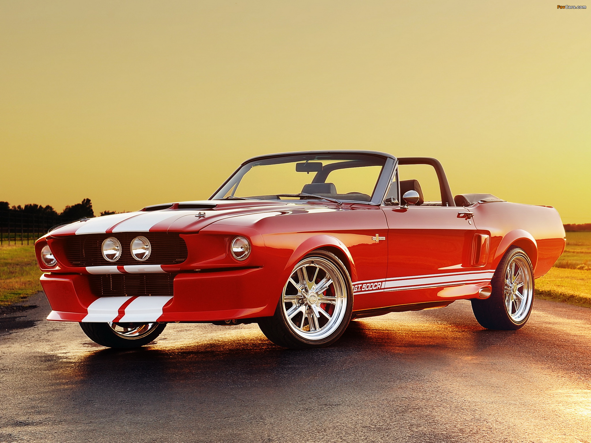Classic Recreations Shelby GT500CR Convertible 2012 pictures (2048 x 1536)