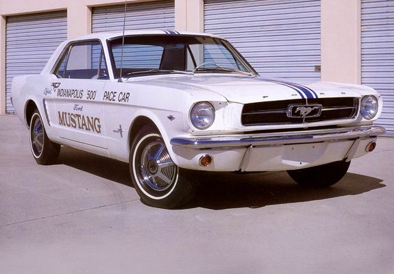 Photos of Mustang Coupe Indy 500 Pace Car 1964