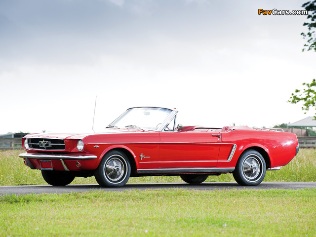 Photos of Mustang Convertible 1965 (640 x 480)