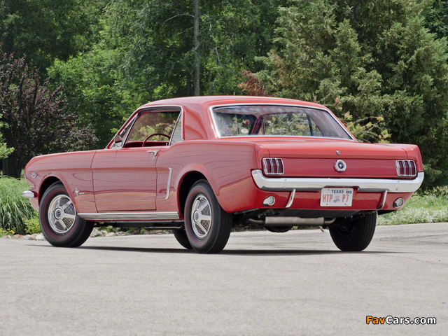 Photos of Mustang Coupe 1965 (640 x 480)