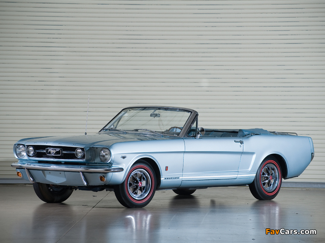 Photos of Mustang GT Convertible 1966 (640 x 480)