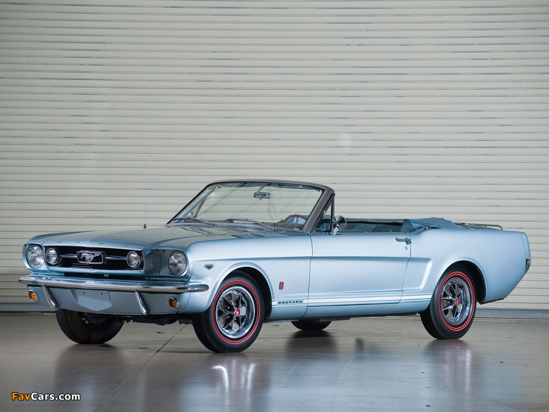 Photos of Mustang GT Convertible 1966 (800 x 600)