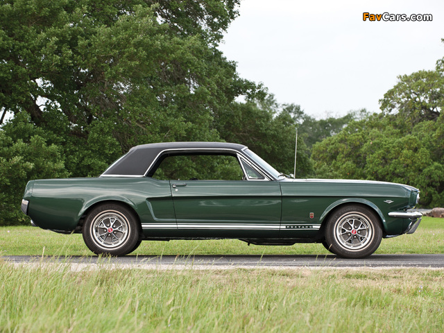 Photos of Mustang GT Hardtop 1966 (640 x 480)