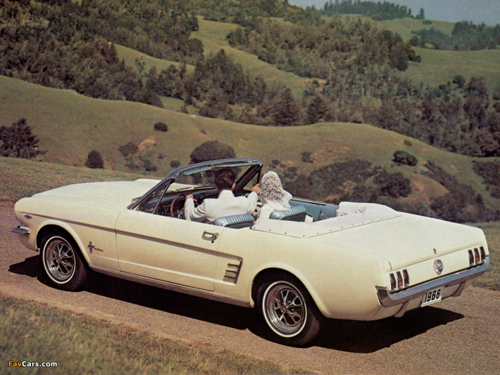 Photos of Mustang Convertible 1966 (1024 x 768)