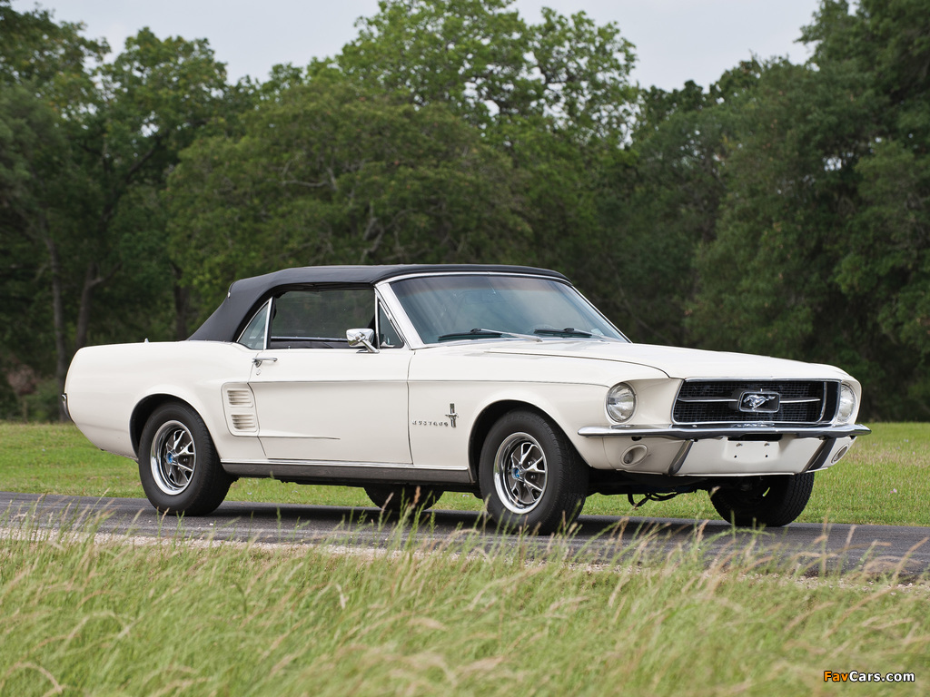 Photos of Mustang Convertible 1967 (1024 x 768)