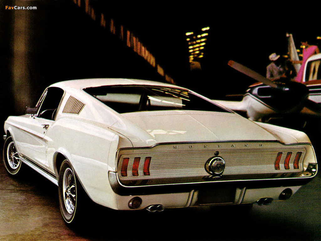 Photos of Mustang GT Fastback 1967 (1024 x 768)