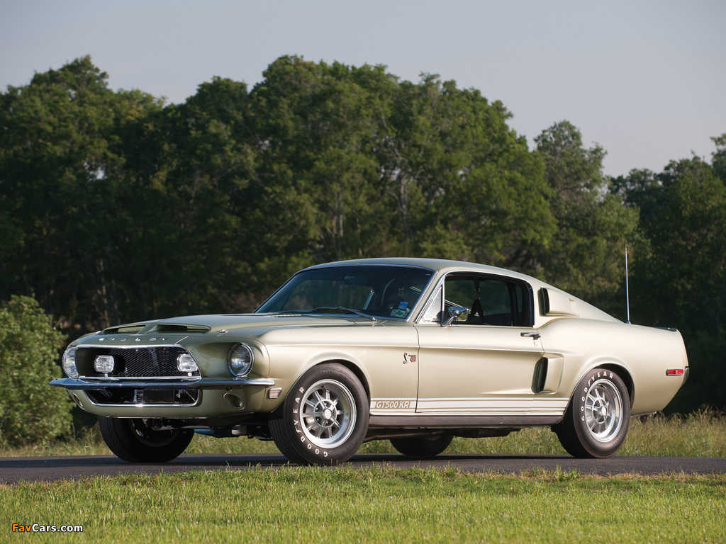 Photos of Shelby GT500 KR 1968 (1024 x 768)