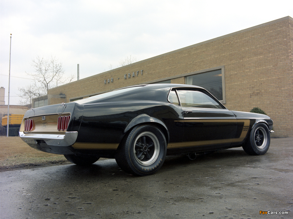 Photos of Mustang Boss 302 Prototype 1969 (1024 x 768)