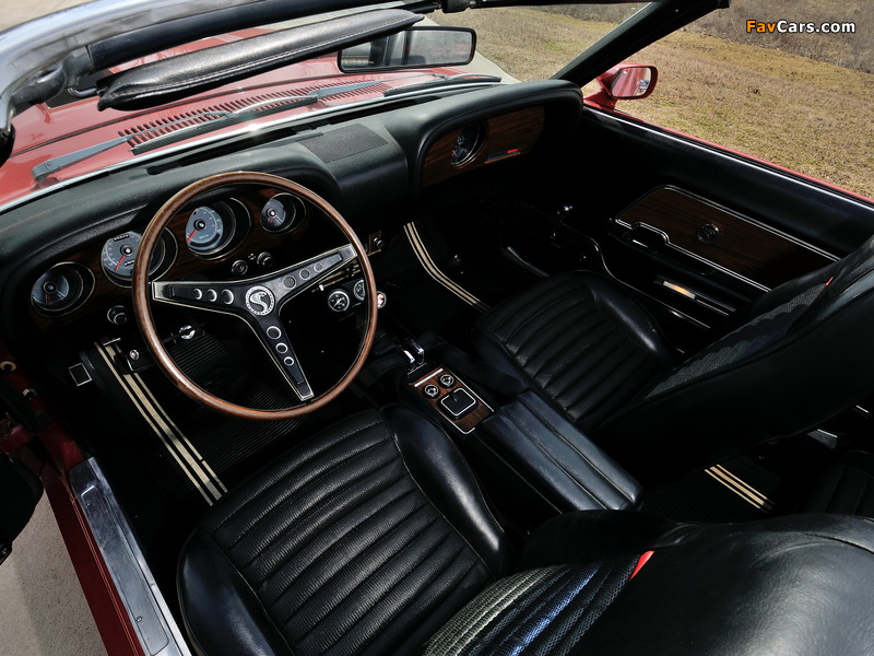 Photos of Shelby GT500 Convertible 1969 (800 x 600)