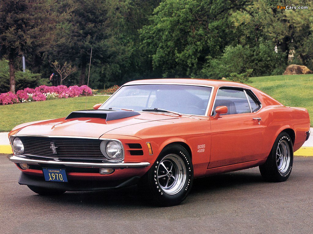 Photos of Mustang Boss 429 1970 (1024 x 768)