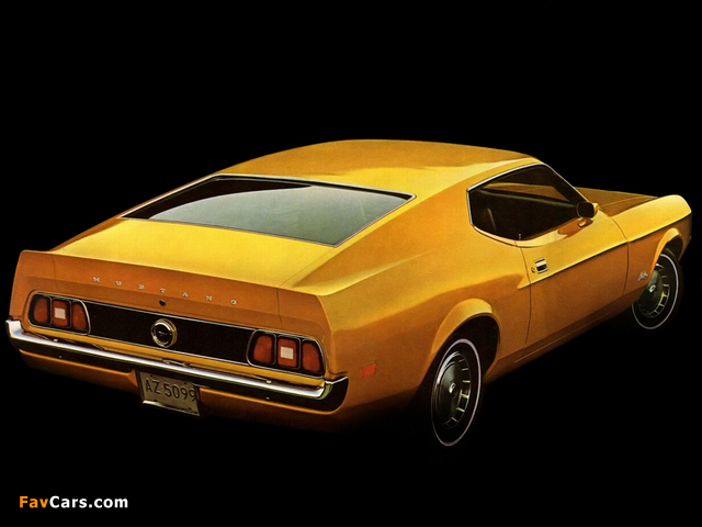 Photos of Mustang Sportsroof 1971 (640 x 480)