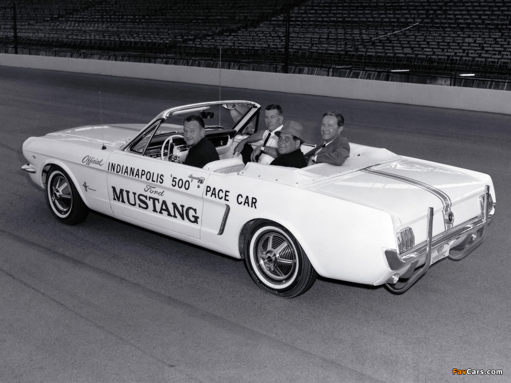 Pictures of Mustang Convertible Indy 500 Pace Car 1964 (1024 x 768)