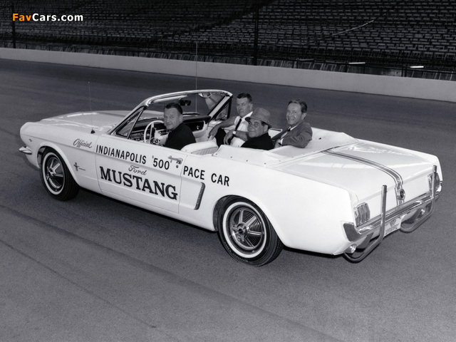Pictures of Mustang Convertible Indy 500 Pace Car 1964 (640 x 480)