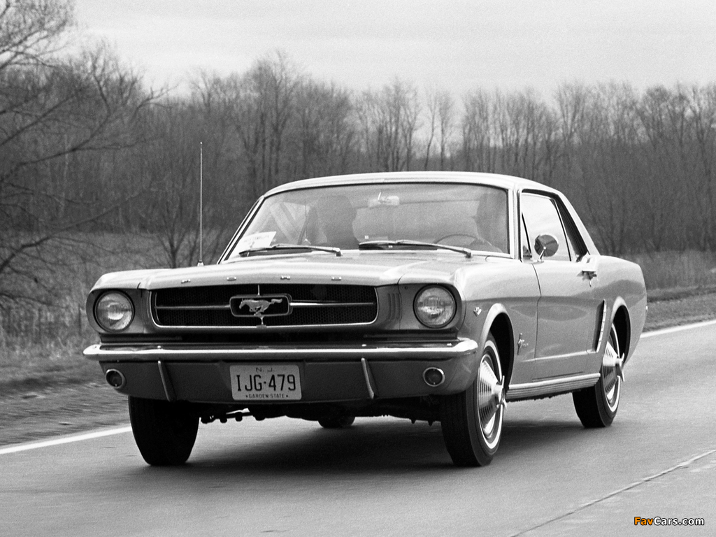 Pictures of Mustang Coupe 1964 (1024 x 768)