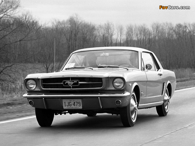 Pictures of Mustang Coupe 1964 (640 x 480)