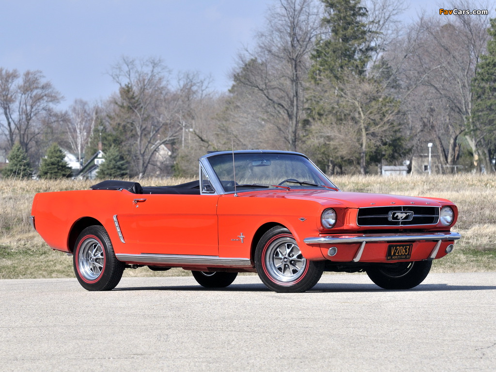 Pictures of Mustang 260 Convertible 1964 (1024 x 768)