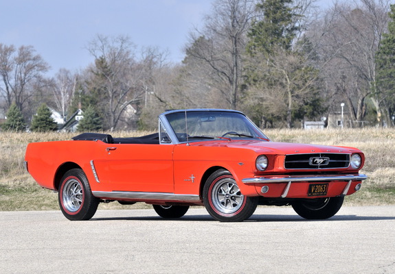 Pictures of Mustang 260 Convertible 1964