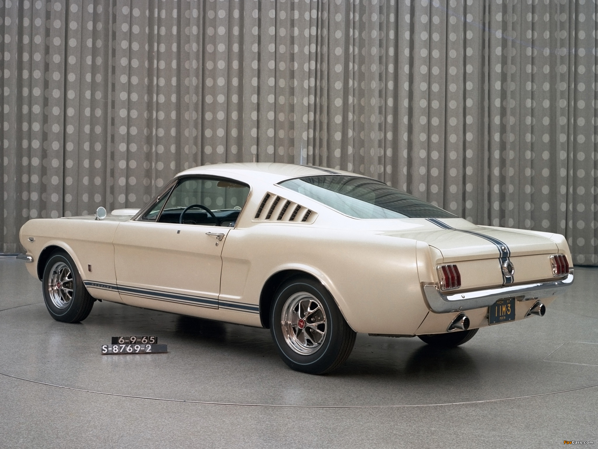 Pictures of Mustang GT Fastback EBF II 1965 (2048 x 1536)