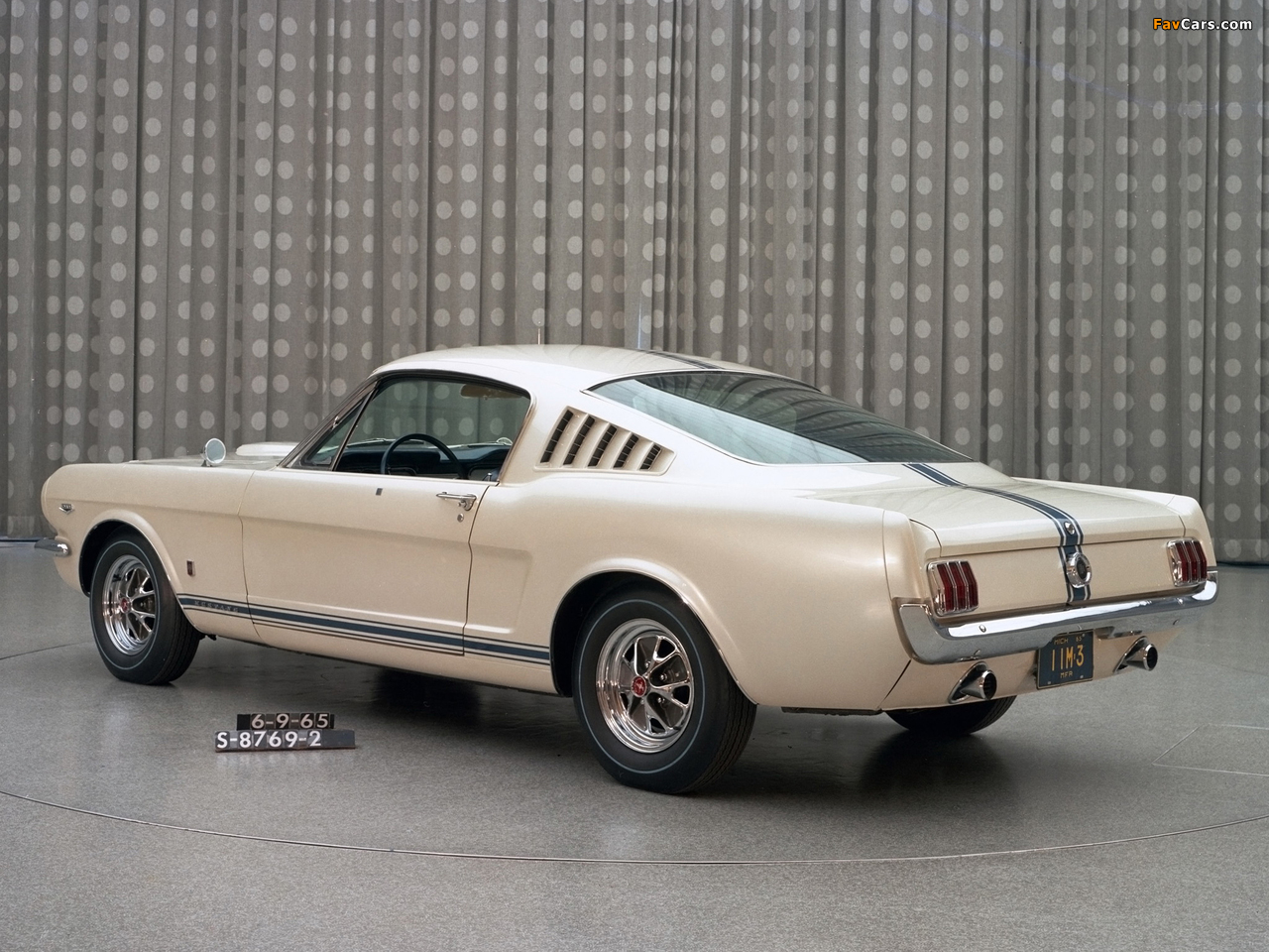 Pictures of Mustang GT Fastback EBF II 1965 (1280 x 960)