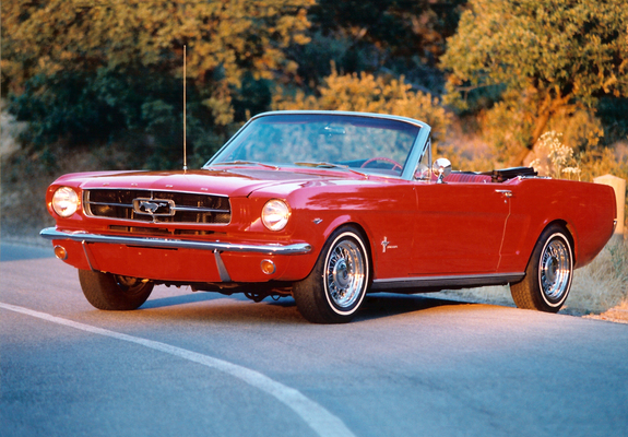 Pictures of Mustang Convertible 1965