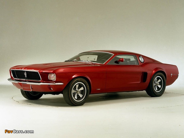 Pictures of Mustang Mach 1 Prototype (№2) 1966 (640 x 480)