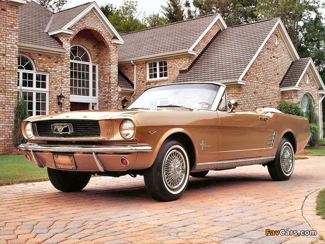 Pictures of Mustang Convertible 1966 (640 x 480)