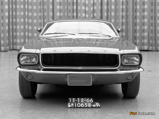 Pictures of Mustang Mach 1 Prototype (№2) 1966 (640 x 480)