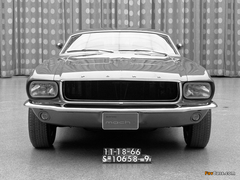 Pictures of Mustang Mach 1 Prototype (№2) 1966 (800 x 600)