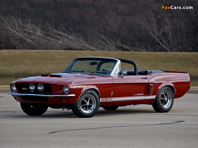 Pictures of Shelby EXP500 Convertible Prototype 1967 (640 x 480)