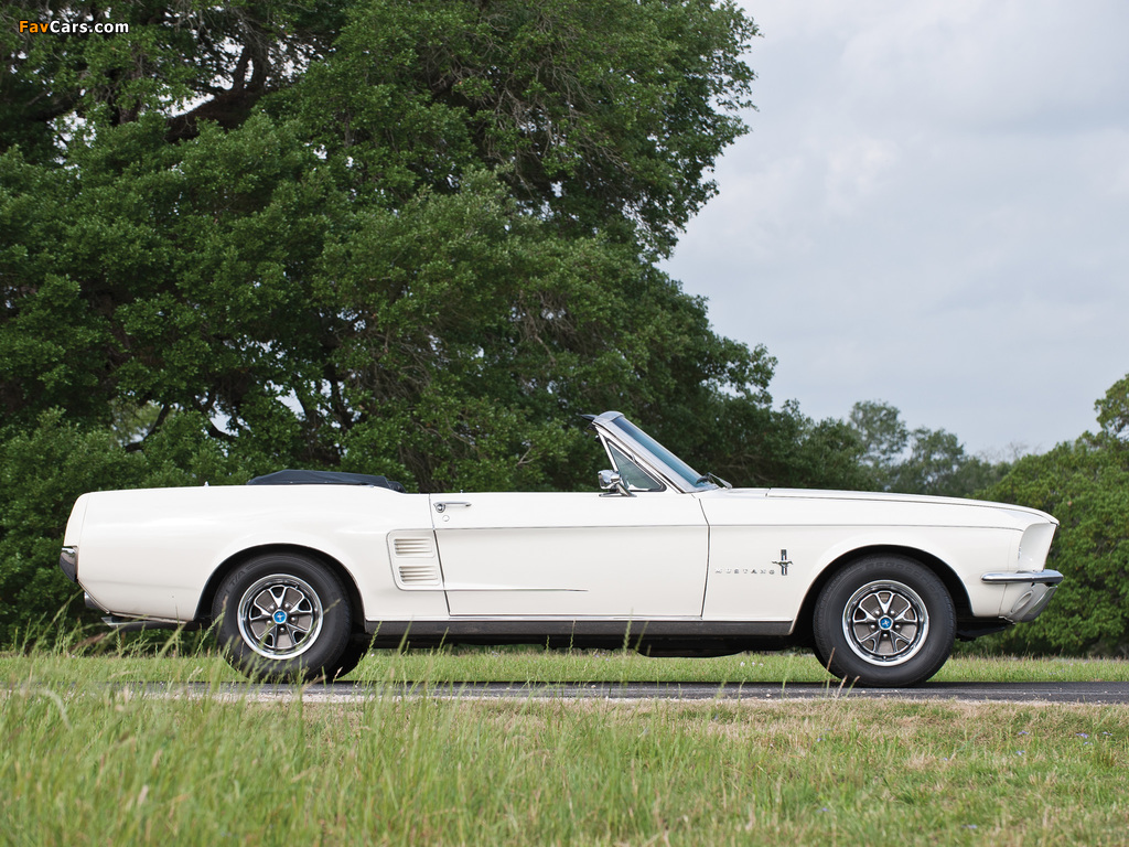 Pictures of Mustang Convertible 1967 (1024 x 768)