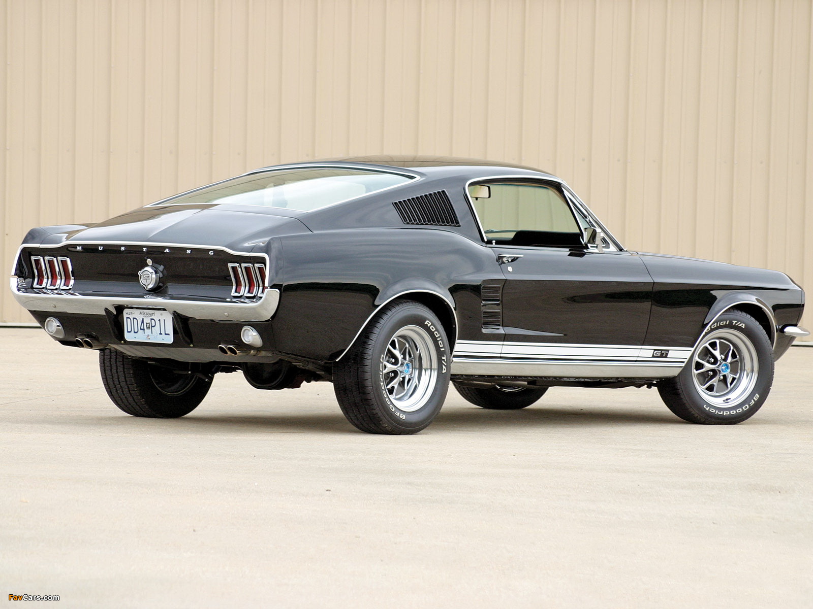 Pictures of Mustang GT Fastback 1967 (1600 x 1200)