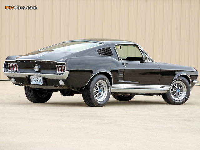 Pictures of Mustang GT Fastback 1967 (640 x 480)