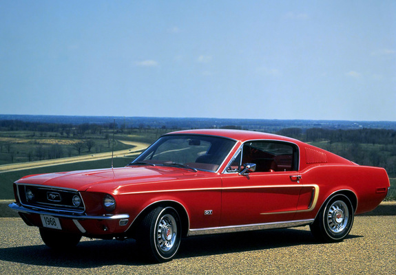 Pictures of Mustang GT Fastback 1968