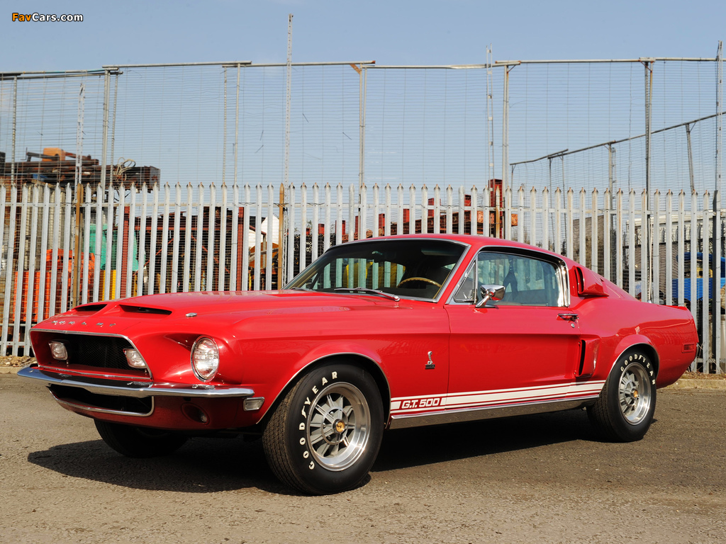 Pictures of Shelby GT500 1968 (1024 x 768)