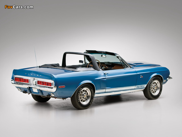 Pictures of Shelby GT500 KR Convertible 1968 (640 x 480)