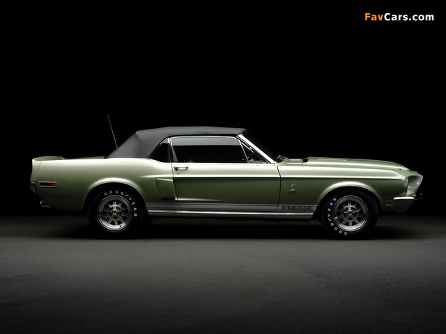 Pictures of Shelby GT500 Convertible 1968 (640 x 480)