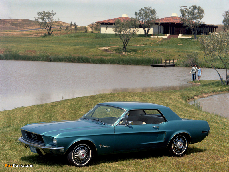 Pictures of Mustang Hardtop 1968 (800 x 600)