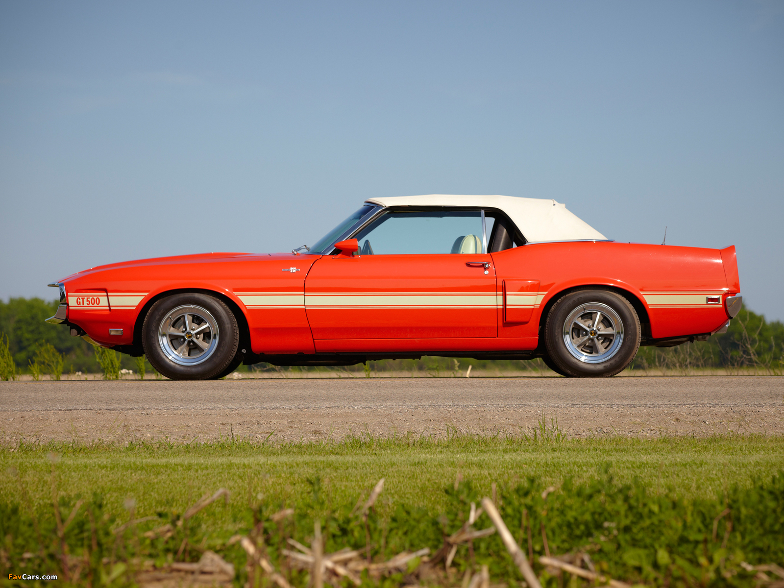 Pictures of Shelby GT500 Convertible 1969 (1600 x 1200)