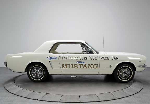 Mustang Hardtop Coupe Indy 500 Pace Car 1964 wallpapers