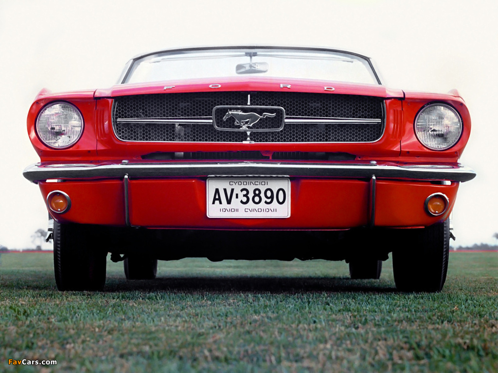 Mustang Convertible 1964 wallpapers (1024 x 768)