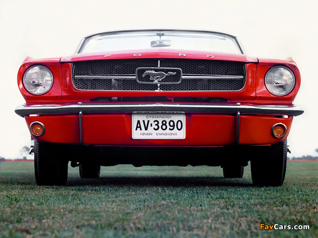 Mustang Convertible 1964 wallpapers (640 x 480)