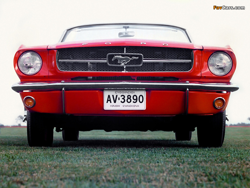 Mustang Convertible 1964 wallpapers (800 x 600)