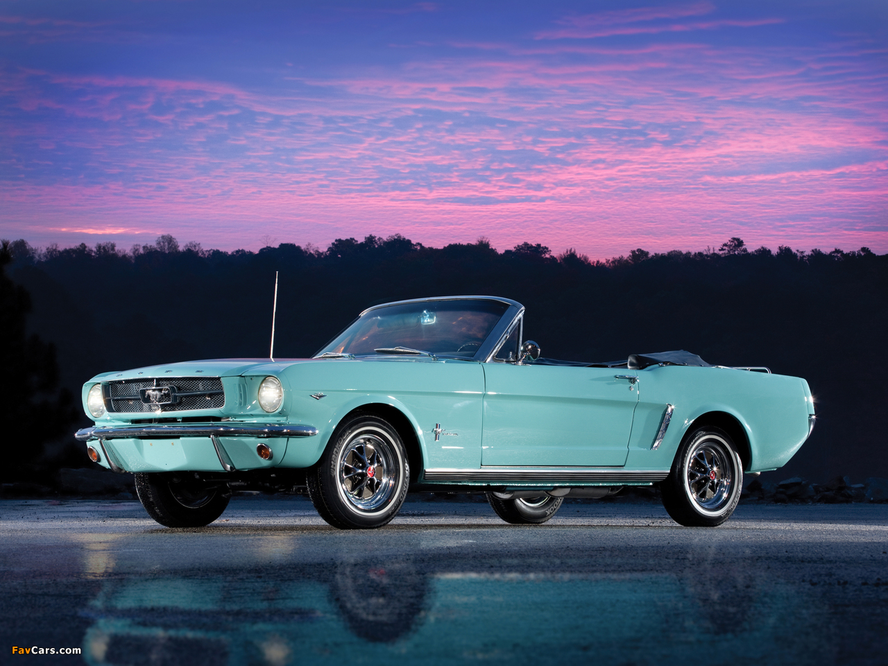 Mustang Convertible 1965 wallpapers (1280 x 960)