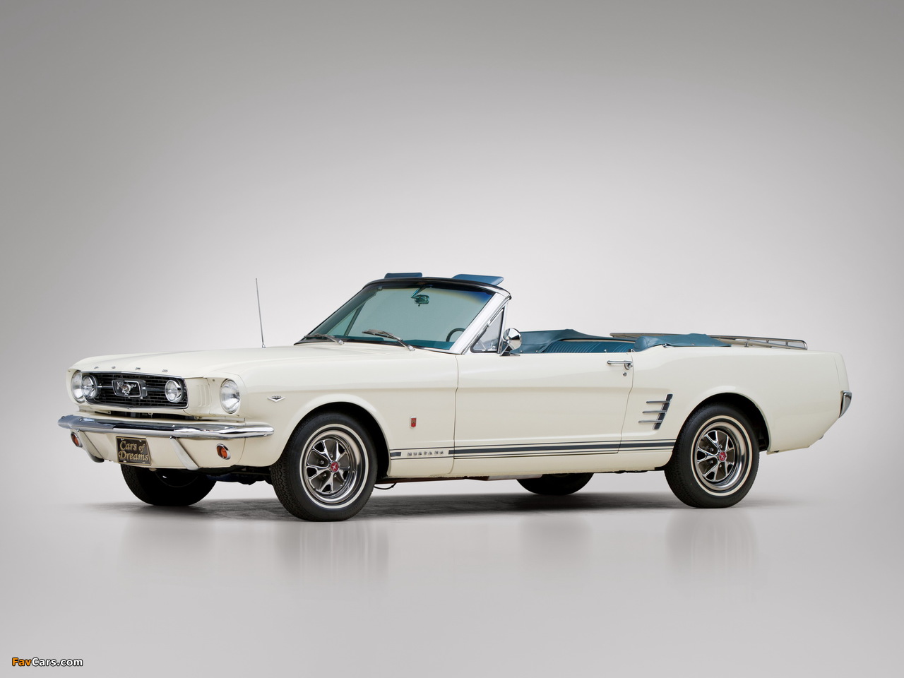 Mustang GT Convertible 1966 wallpapers (1280 x 960)